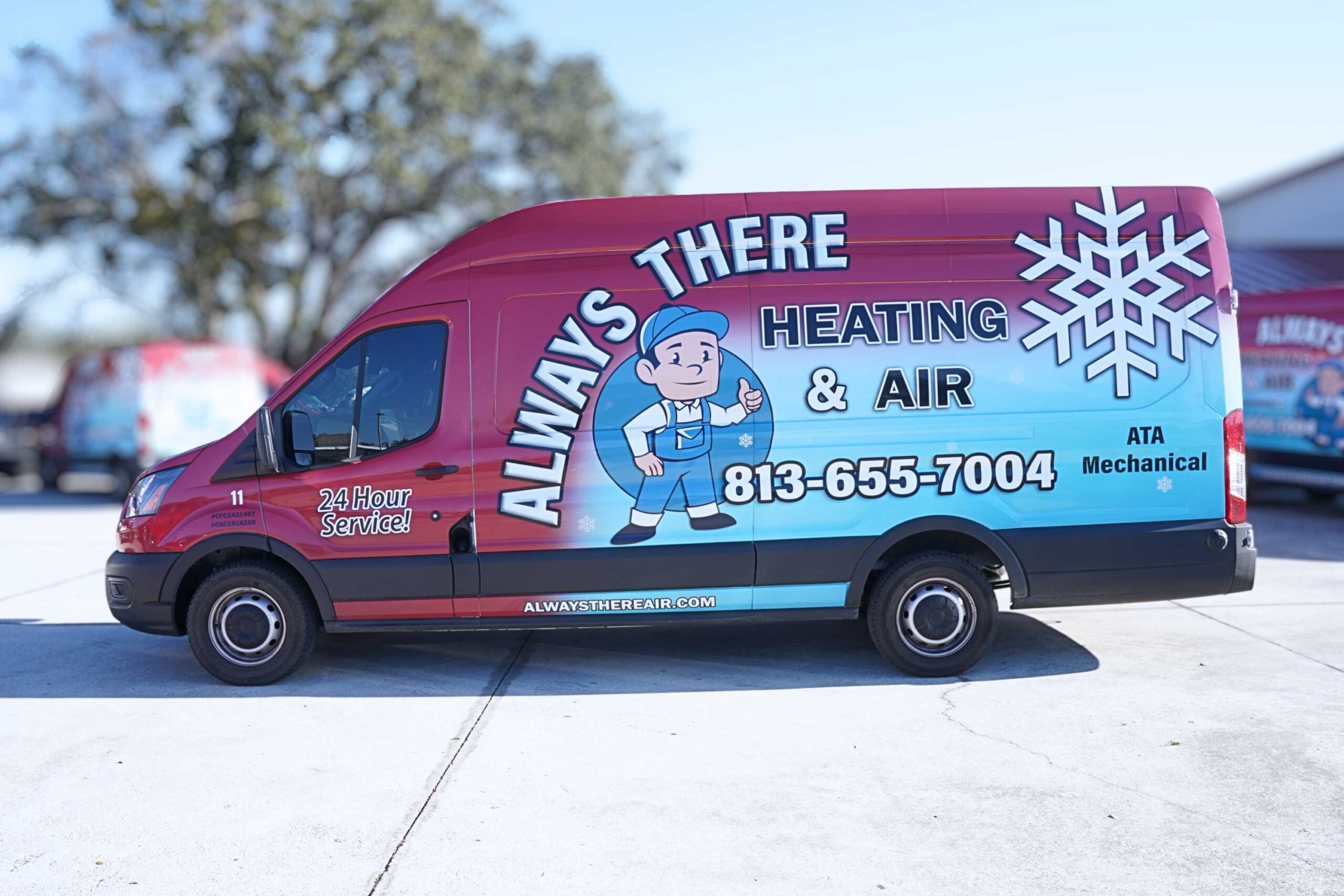 Always There Heating &Amp; Air 15 Always There Heating And Air Riverview Service Truck