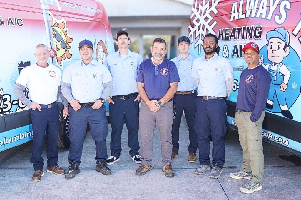 Hvac Blog 1 Always There Heating And Air Riverview Team Photo